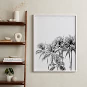 "Vacation Mode" - Art Print in White by Irene Suchocki - In a Room