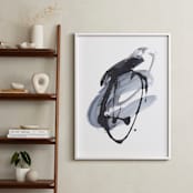 "Yod" - Art Print in Grey by Misty Hughes - In a Room
