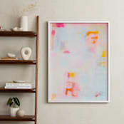 "tangerine dreams" - Art Print in tangerine by tina johnson - In a Room