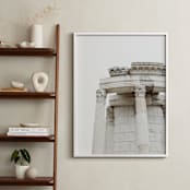 "Roma III" - Art Print in Ivory and Brown by Becca Beers - In a Room