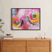 "Cast My Spell " - Art Print in Light Sun by Julie Hawkins - In a Room