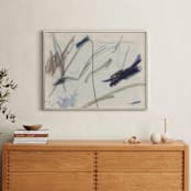 "Lines" - Art Print in Canvas by Lauren Packard - In a Room