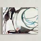 "Cera no 2" - Art Print in Ink by Kelly Ventura - Framed Canvas