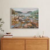 "Rest Easy" - Art Print in Blush by Jess Franks - In a Room