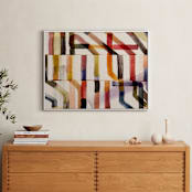 "pipes I" - Art Print in Rust by Sumak Studio - In a Room