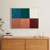 "Seaworthy" - Art Print in Coral Reef by Camille Pietrow - In a Room