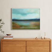 "Days of Blue" - Art Print in Blue Days by AlisonJerry - In a Room