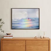 "Skipping through the ocean" - Art Print in Ocean by Jacquelyn Sloane Siklos - In a Room