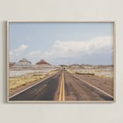 "Route 66" - Art Print in Earth and Sky by Kaitlin Rebesco - Framed