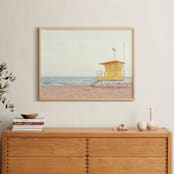 "Yellow and  the Sea" - Art Print in Lemon by Paola Benenati - In a Room