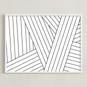 "Tension (Landscape)" - Art Print in Black and White by Jaime Derringer - Framed