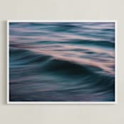 "The Uniqueness of Waves XV" - Art Print in The Uniqueness of Waves XV by Tal Paz-Fridman - Framed