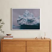 "Jökulsárlón" - Art Print in Glacier by Kaitlin Rebesco - In a Room