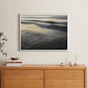 "The Uniqueness of Waves XXVI" - Art Print in Soft Sunset by Tal Paz-Fridman - In a Room