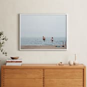 "August" - Art Print in Lake Blue by Kaitlin Rebesco - In a Room