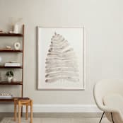 "Bronze Botanical Series 1" - Art Print in Bronze by Angela Simeone - In a Room