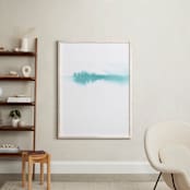 "Ponder" - Art Print in shore by Lindsay Megahed - In a Room