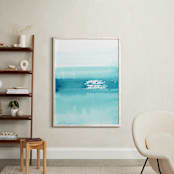 "Pacific" - Art Print in sea by Lindsay Megahed - In a Room