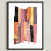 "Spice Rack" - Art Print in Cinnamon by sue prue - Framed