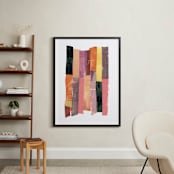 "Spice Rack" - Art Print in Cinnamon by sue prue - In a Room