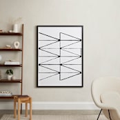 "visionary 2" - Art Print in deep black by trbdesign - In a Room