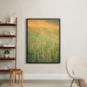 "Sunset Field" - Art Print in Sunset by Sara Heilwagen - In a Room