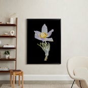 "Member 3" - Art Print in light violet by Shannon - In a Room