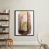 "Window to Italy" - Art Print in Italian Stone by Haley Moore - In a Room