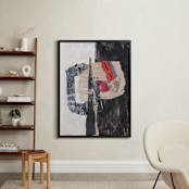 "Promethian" - Art Print in Black by Misty Hughes - In a Room