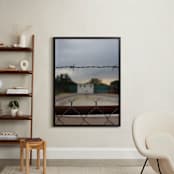 "Let's Take a Swim" - Art Print in Bruised Sky by Kate Binns - In a Room