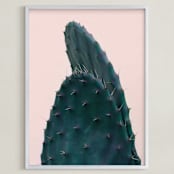 "Spiked" - Art Print in Dusk by Kimberly Young - Framed