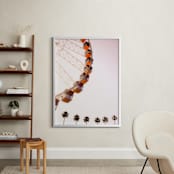 "California Dreams" - Art Print in Soft Pink by Kitty Seeber - In a Room