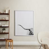 "Brandir" - Art Print in Charcoal by Amy Carroll - In a Room