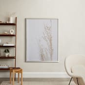 "ghosted neutrals 3" - Art Print in smoke by Baumbirdy - In a Room