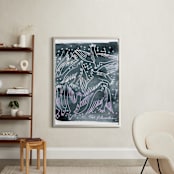 "The Pleiades" - Art Print in Midnight  by Eve Schultz - In a Room