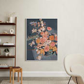 "Sitting Pretty I" - Art Print in Grey by Jennifer Allevato - In a Room