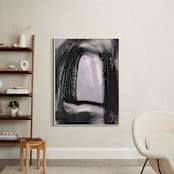 "Hidden and Revealed I" - Art Print in Lilac by Angela Simeone - In a Room