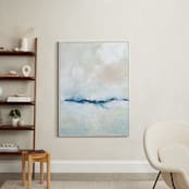 "Solstice" - Art Print in Snow by Lindsay Megahed - In a Room