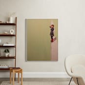 "Vantage Point" - Art Print in Minty Lime by Jamie Peterson - In a Room
