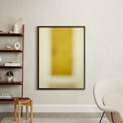 "Ode to Rothko I" - Art Print in Ochre by koshi - In a Room
