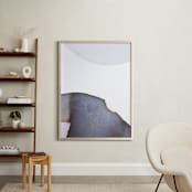 "Moon Tides II" - Art Print in Cosmic Indigo by Eloise Bound - In a Room