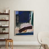 "California 2" - Art Print in sand pink by Lauren Packard - In a Room