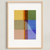 "thread I" - Art Print in Curve by Sumak Studio - Framed