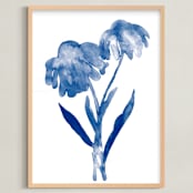 "Daisy by JPress Designs" - Art Print in Ink by JPress Designs - Framed