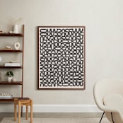 "Language" - Art Print in Graphite Stick by Emily Kariniemi - In a Room