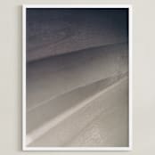 "Deep Shadow II" - Art Print in Grey Violet by David Michuki - Framed