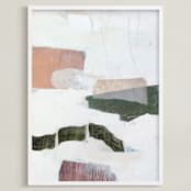 "Monuments 1" - Art Print in Desert Sunset by Jennifer Daily - Framed