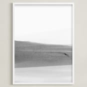 "Forecast" - Art Print in Black & White by Ashleigh Ninos - Framed