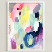 "Sundae" - Art Print in Oceana by Lindsay Megahed - Framed