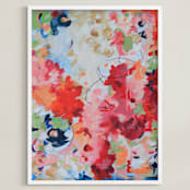 "When Summer Comes" - Art Print in Multi-Colored by Blair Culwell Staky - Framed